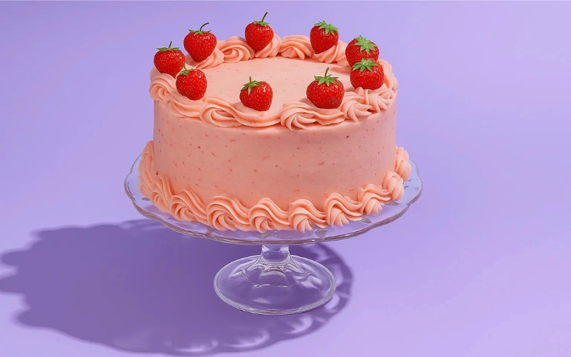 Edgars Strawberry Cake