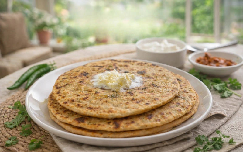 Sattu Paratha Recipe