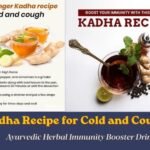 Kadha Recipe for Cold and Cough