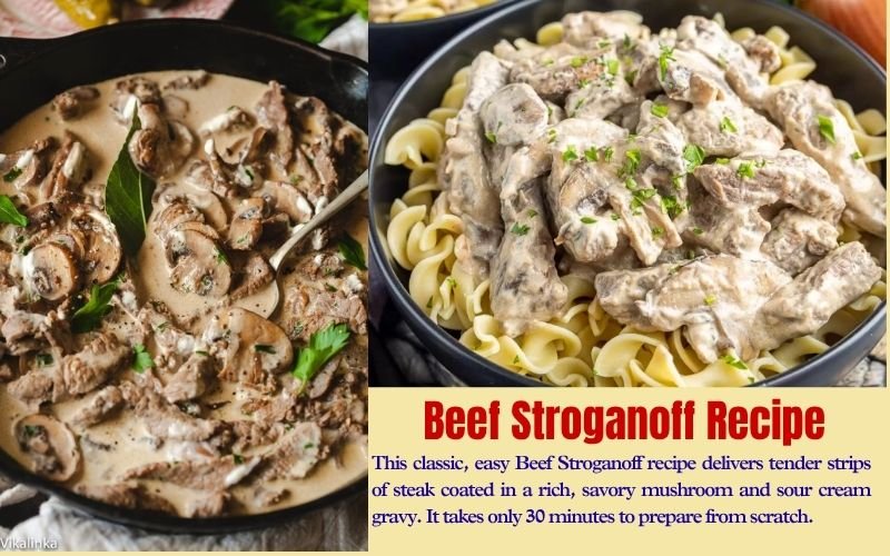 Beef Stroganoff Recipe