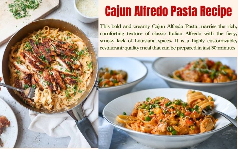 Cajun Alfredo Pasta Recipe