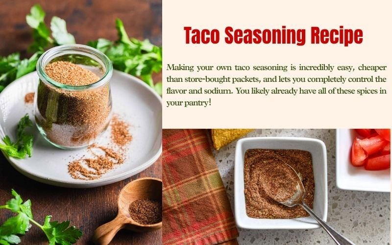 Taco Seasoning Recipe