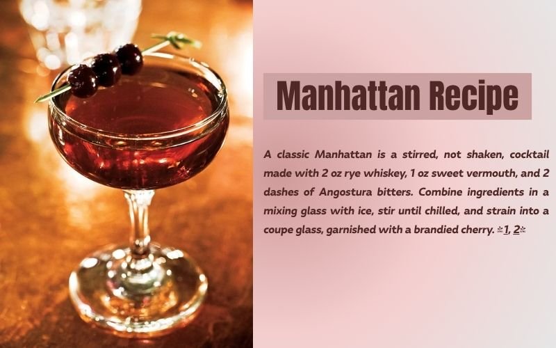 manhattan recipe