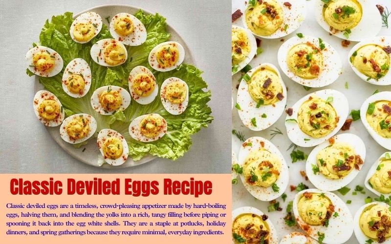 Classic Deviled Eggs Recipe